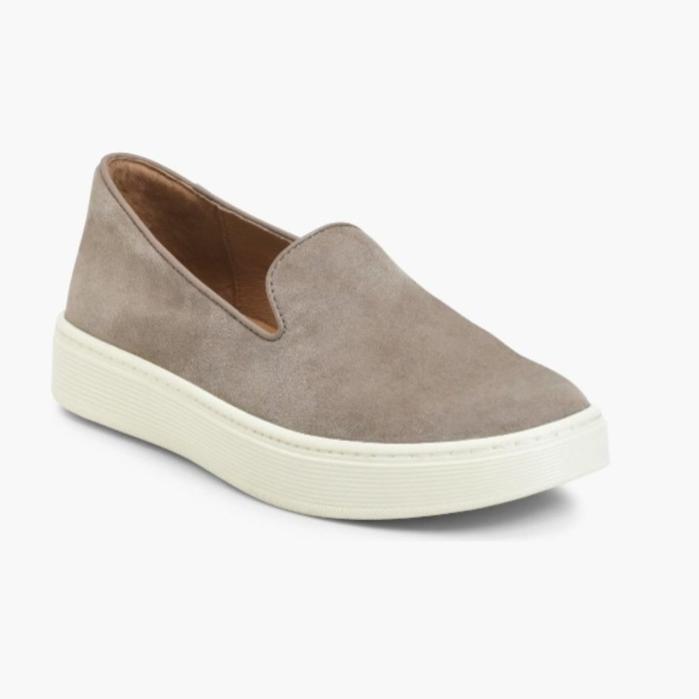 Sofft Women's Somers Slip On Shoes, Snare Tan Suede